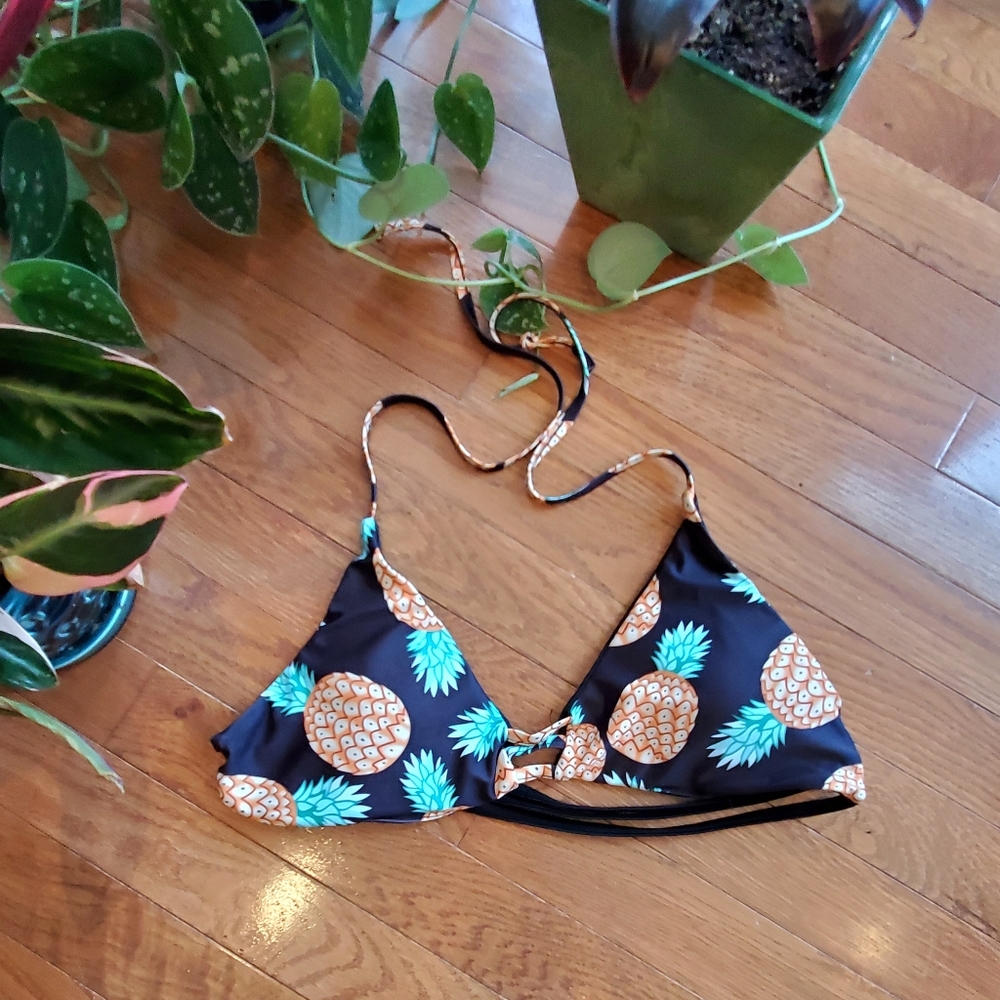 Pineapple Bikini Top